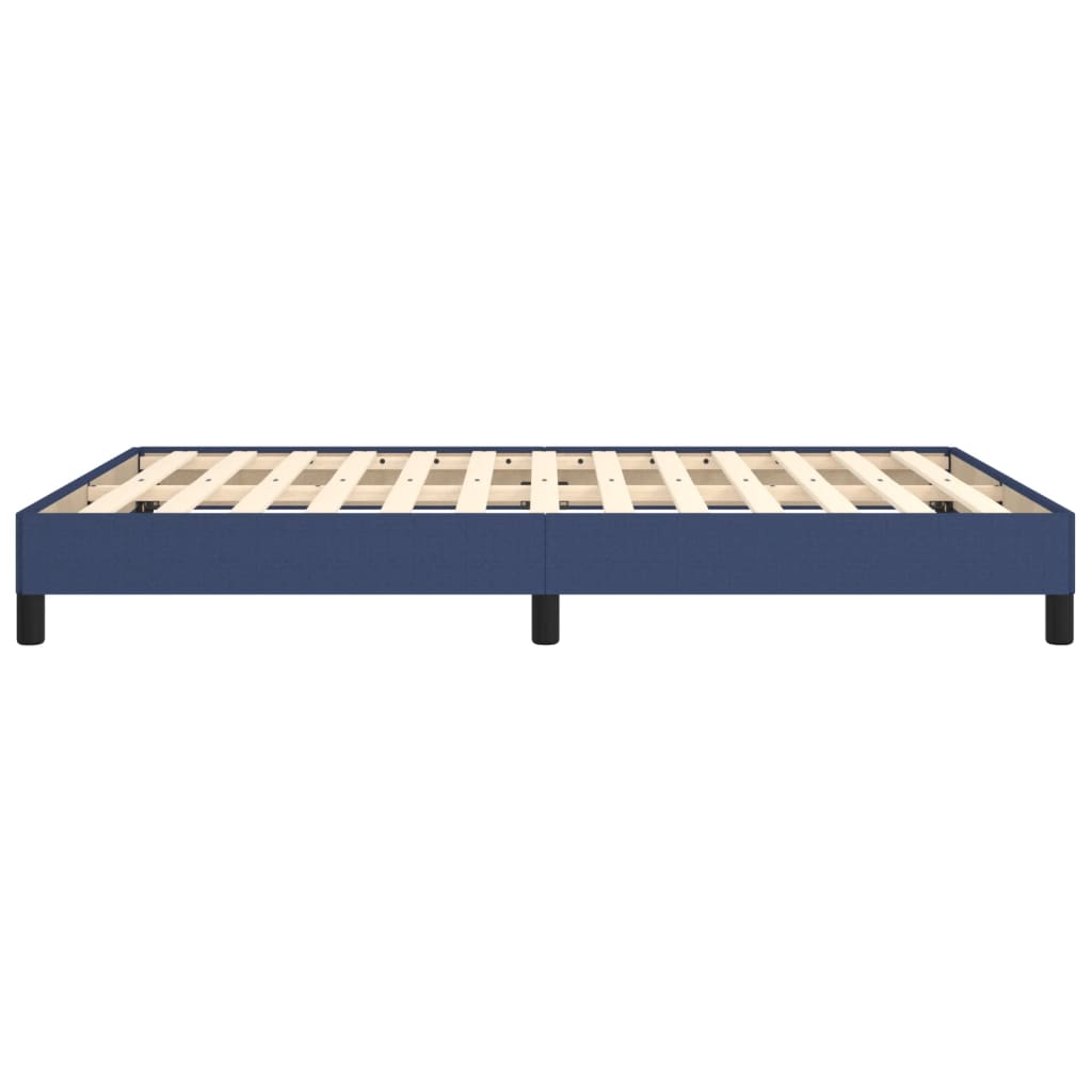 Bedframe Stof Blauw 140 x 200 cm 25 cm