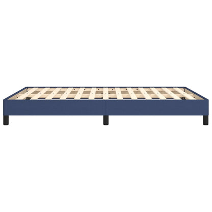 Bedframe Stof Blauw 140 x 200 cm 25 cm
