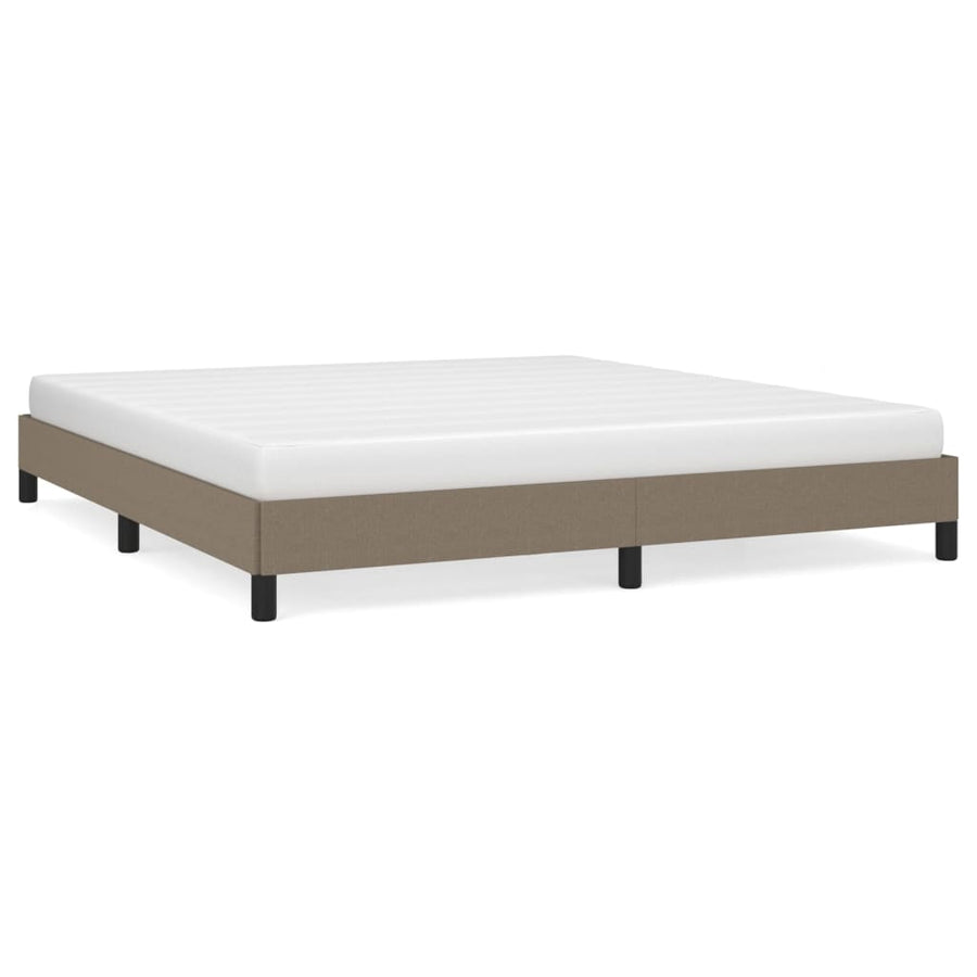Bedframe Stof Taupe 160 x 200 cm 25 cm