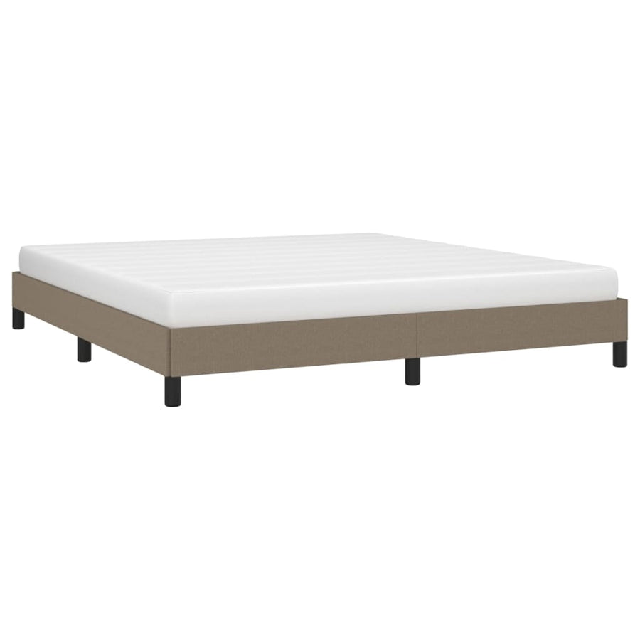 Bedframe Stof Taupe 160 x 200 cm 25 cm