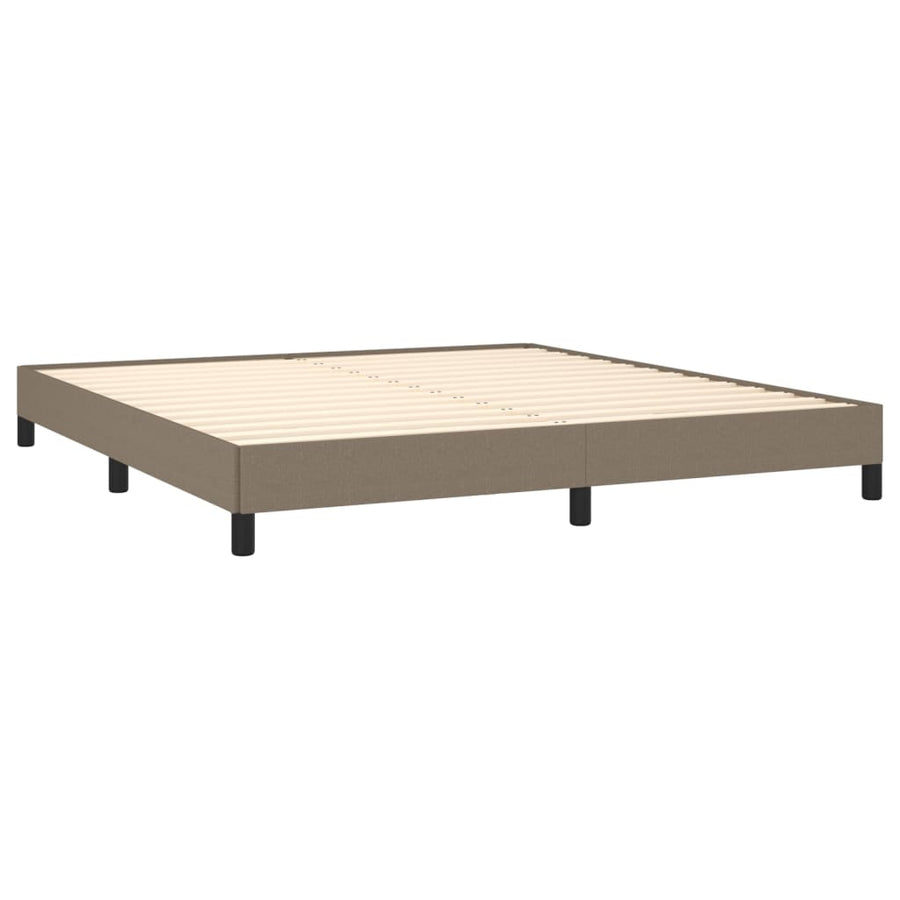 Bedframe Stof Taupe 160 x 200 cm 25 cm