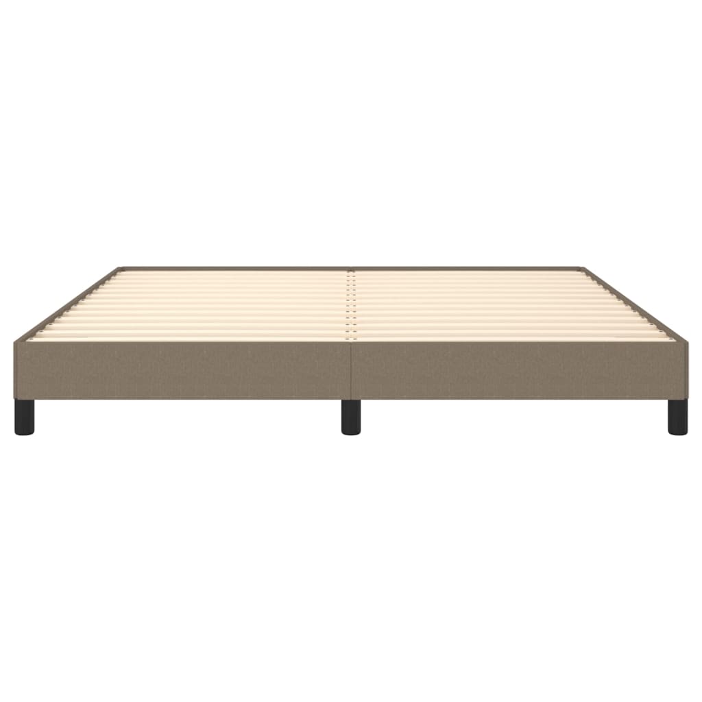 Bedframe Stof Taupe 160 x 200 cm 25 cm