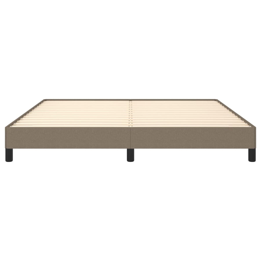 Bedframe Stof Taupe 160 x 200 cm 25 cm