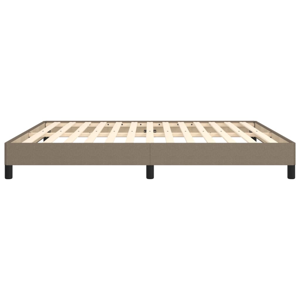 Bedframe Stof Taupe 160 x 200 cm 25 cm