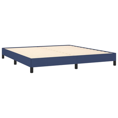 Bedframe Stof Blauw 160 x 200 cm 25 cm