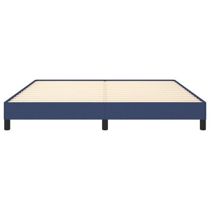 Bedframe Stof Blauw 160 x 200 cm 25 cm