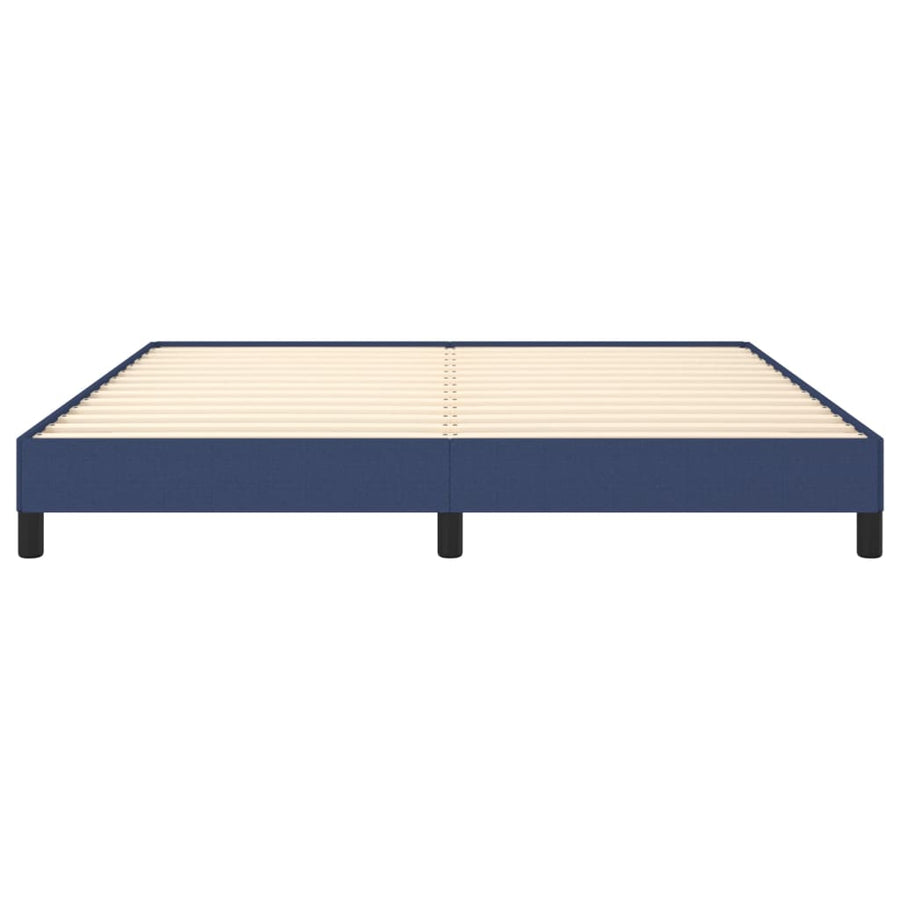 Bedframe Stof Blauw 160 x 200 cm 25 cm