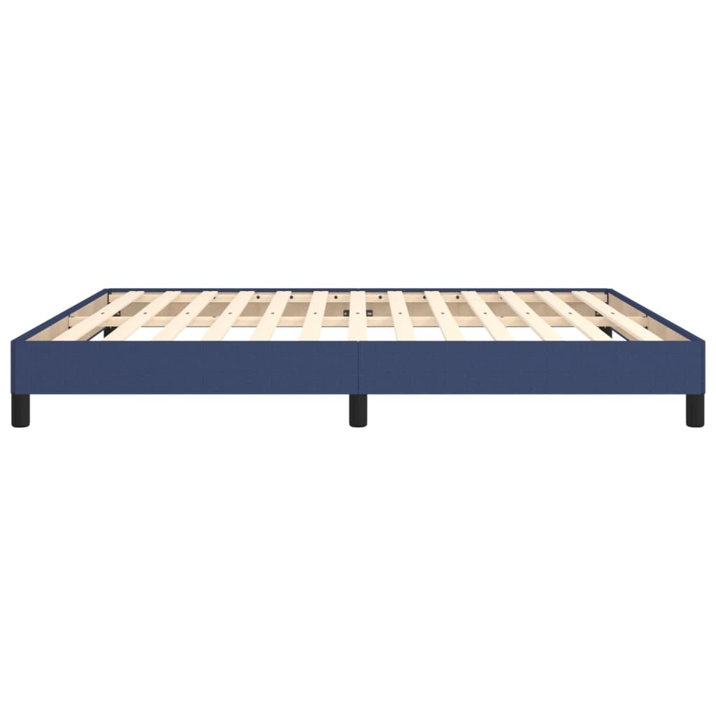Bedframe Stof Blauw 160 x 200 cm 25 cm