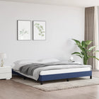 Bedframe Stof Blauw 160 x 200 cm 25 cm