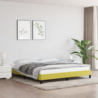 Bedframe Stof Groen 160X200 Cm Groen 160 x 200 cm 25 cm