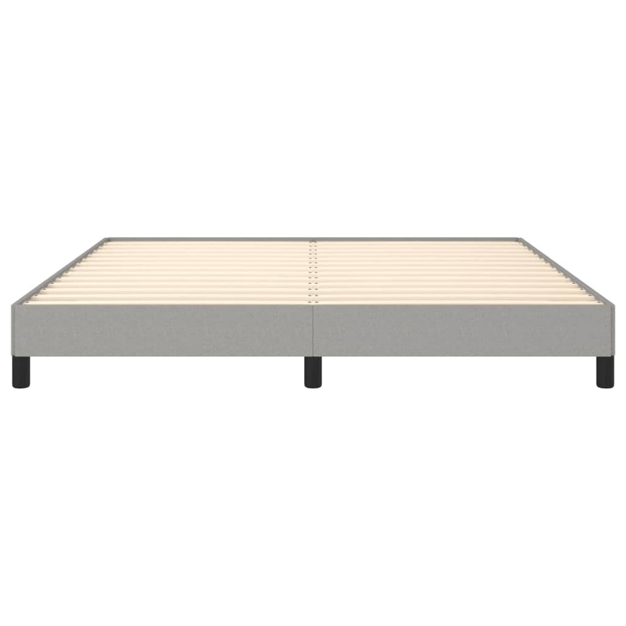 Bedframe Stof Lichtgrijs 180 x 200 cm 25 cm