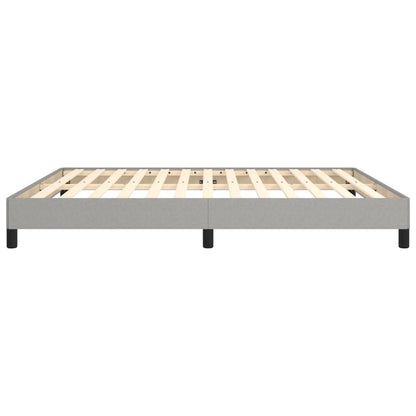 Bedframe Stof Lichtgrijs 180 x 200 cm 25 cm