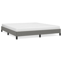 Bedframe Stof Donkergrijs 180 x 200 cm 25 cm