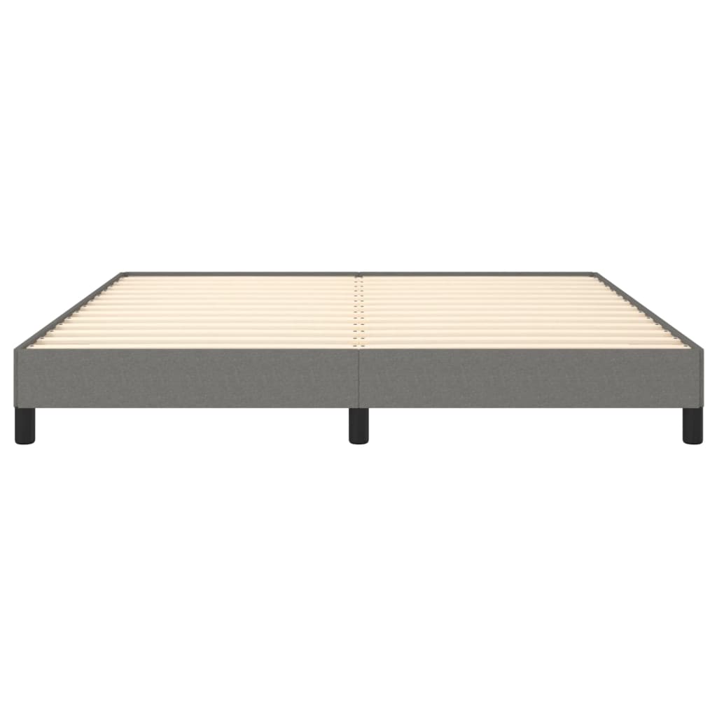 Bedframe Stof Donkergrijs 180 x 200 cm 25 cm