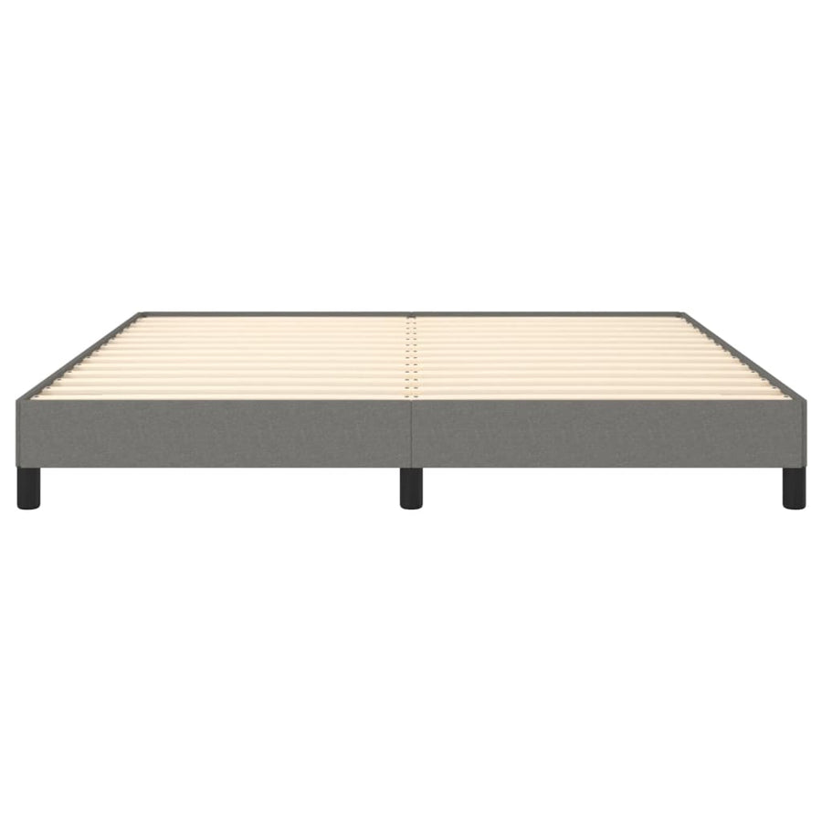 Bedframe Stof Donkergrijs 180 x 200 cm 25 cm