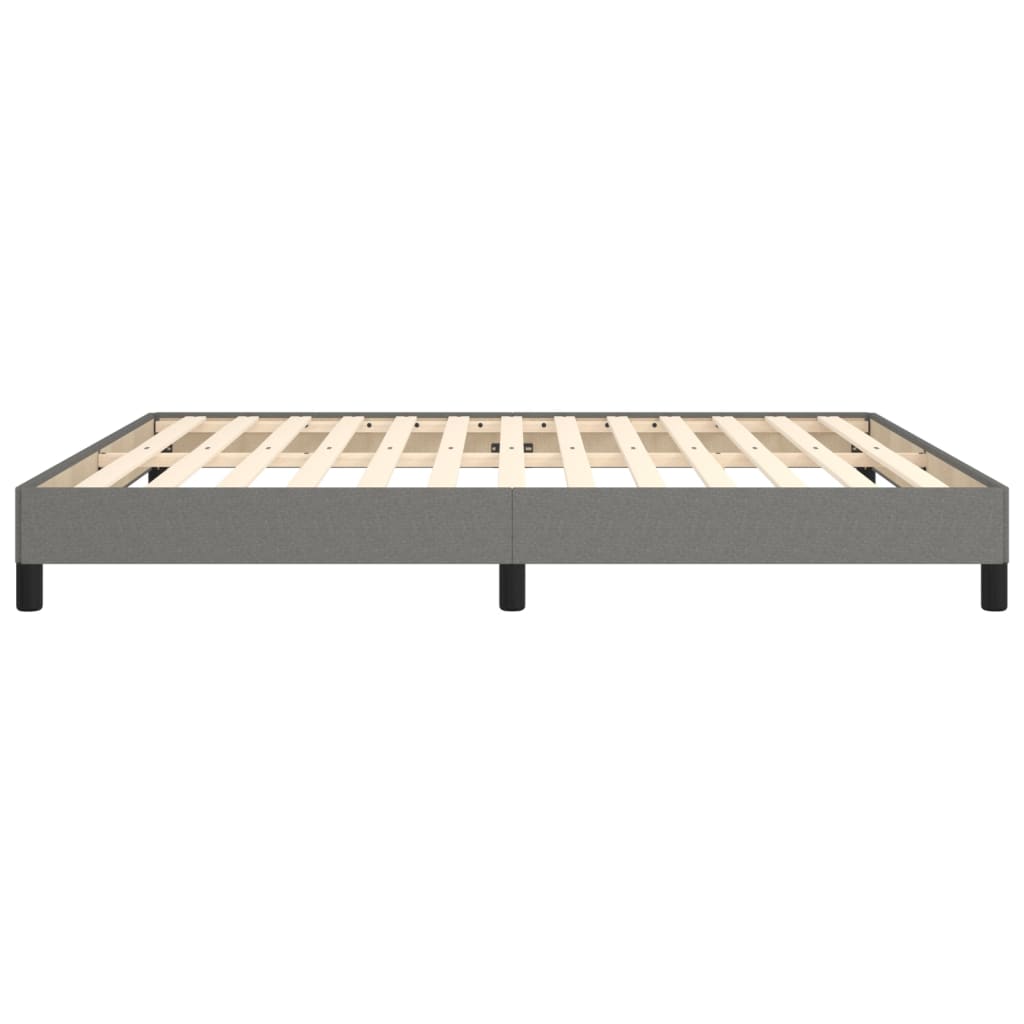 Bedframe Stof Donkergrijs 180 x 200 cm 25 cm