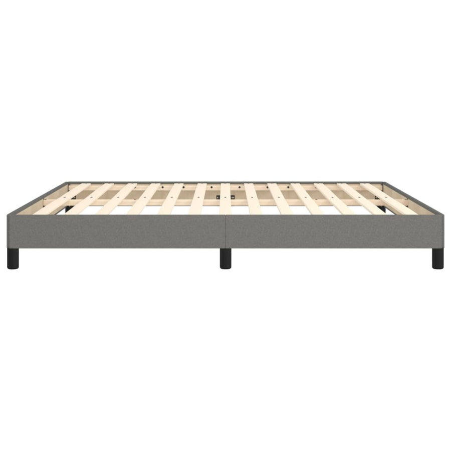 Bedframe Stof Donkergrijs 180 x 200 cm 25 cm
