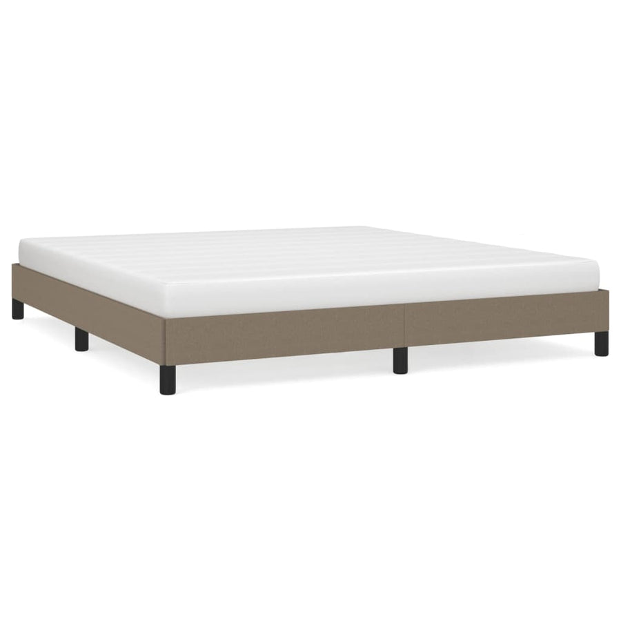 Bedframe Stof Taupe 180 x 200 cm 25 cm