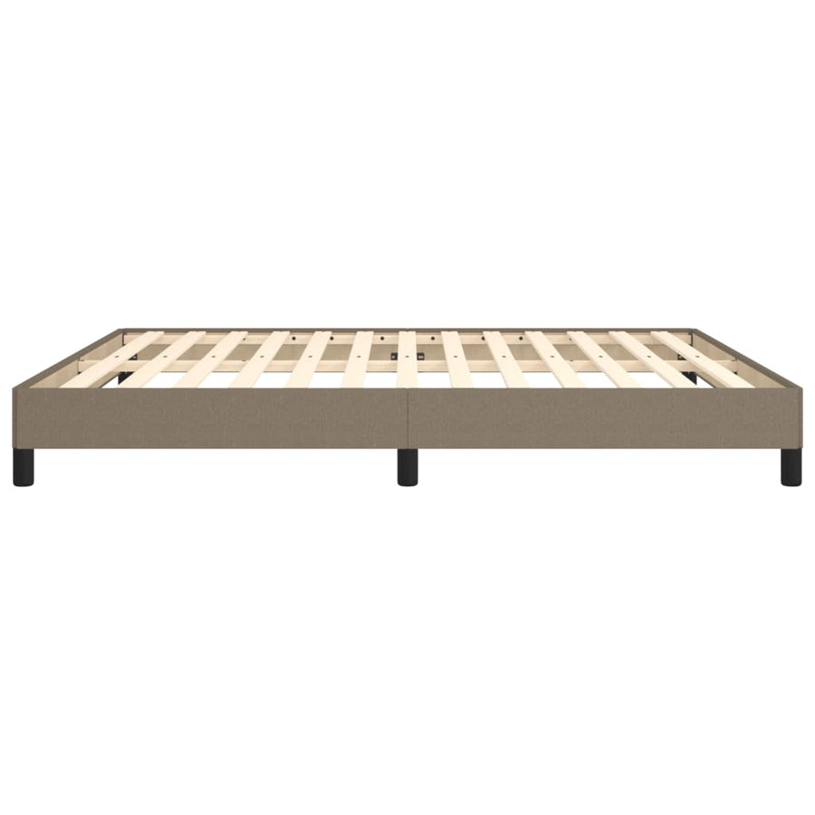 Bedframe Stof Taupe 180 x 200 cm 25 cm