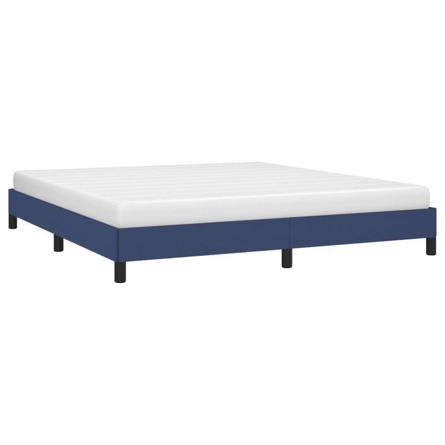Bedframe Stof Blauw 180 x 200 cm 25 cm