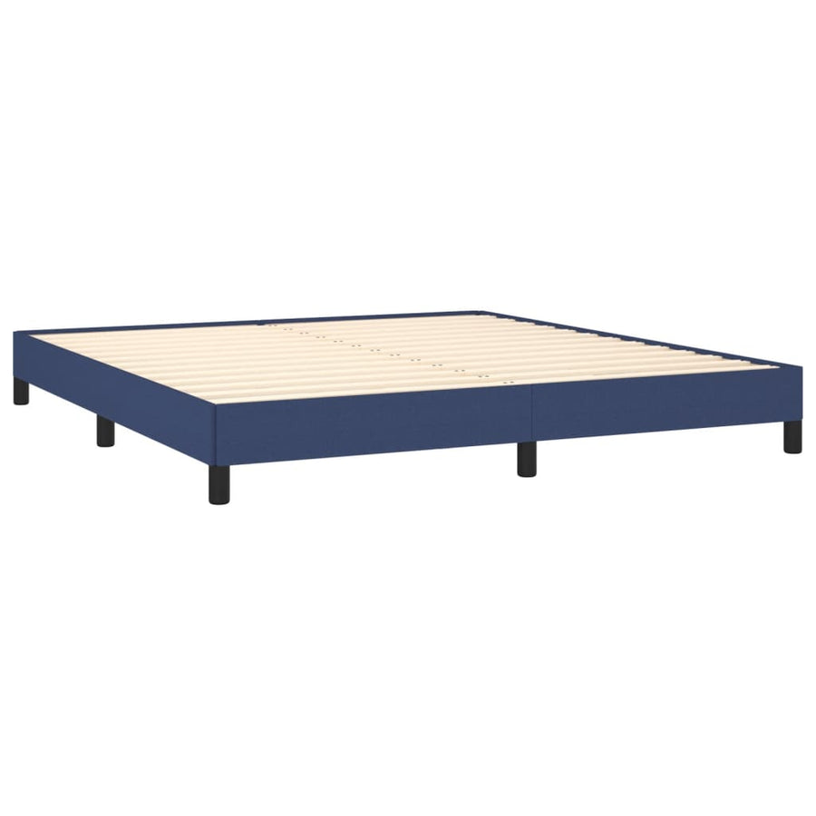 Bedframe Stof Blauw 180 x 200 cm 25 cm
