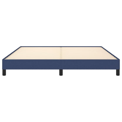 Bedframe Stof Blauw 180 x 200 cm 25 cm