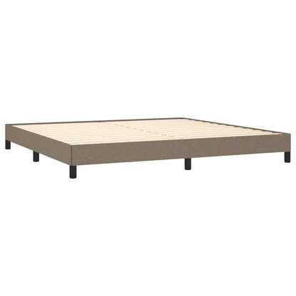 Bedframe Stof Taupe 200 x 200 cm 25 cm
