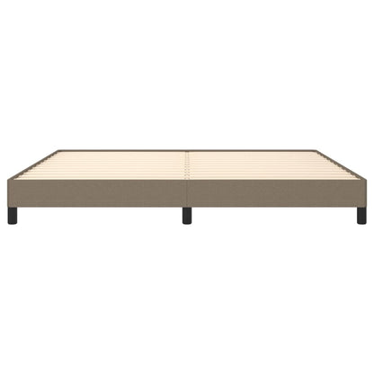 Bedframe Stof Taupe 200 x 200 cm 25 cm