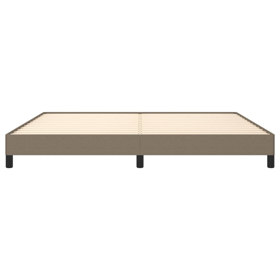 Bedframe Stof Taupe 200 x 200 cm 25 cm