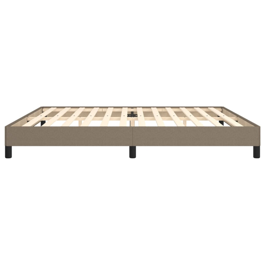 Bedframe Stof Taupe 200 x 200 cm 25 cm