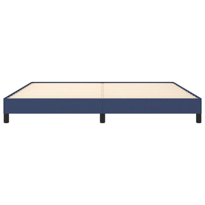 Bedframe Stof Blauw 200 x 200 cm 25 cm