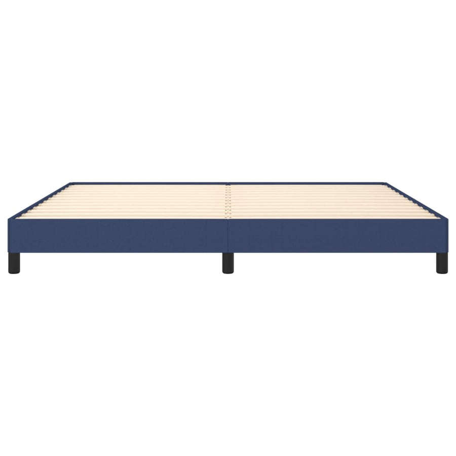 Bedframe Stof Blauw 200 x 200 cm 25 cm