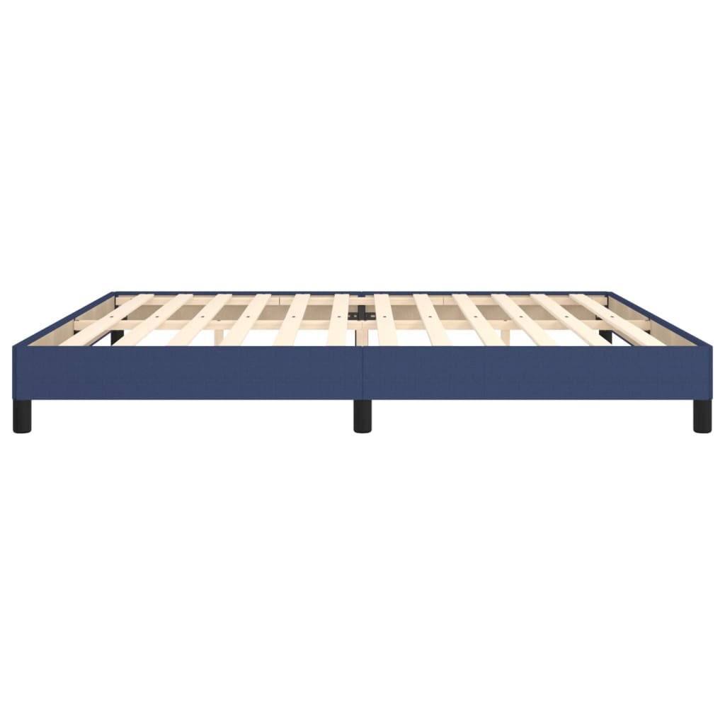 Bedframe Stof Blauw 200 x 200 cm 25 cm