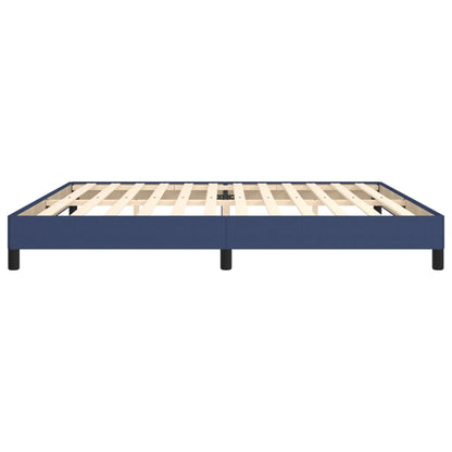 Bedframe Stof Blauw 200 x 200 cm 25 cm