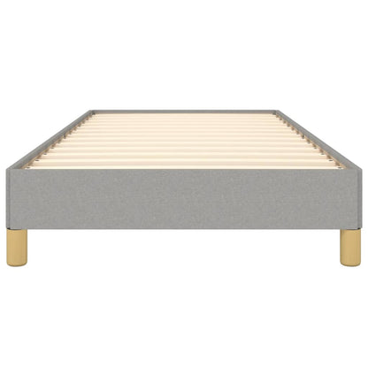 Bedframe Stof Lichtgrijs 80 x 200 cm 25 cm