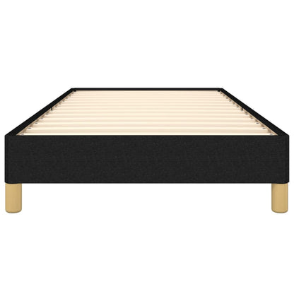 Bedframe Stof Zwart 80 x 200 cm 25 cm