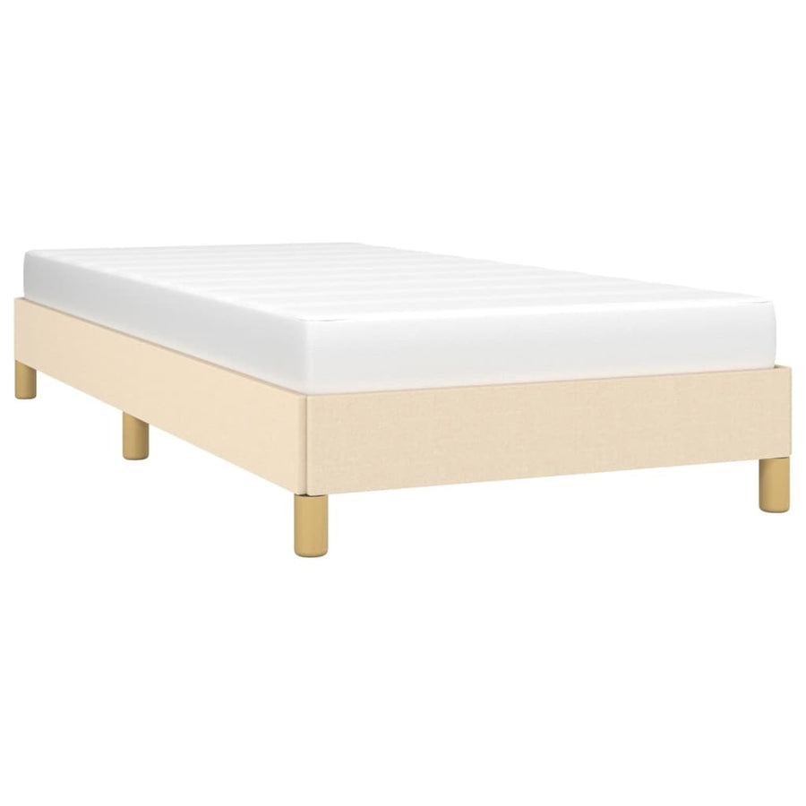 Bedframe Stof Crème 80 x 200 cm 25 cm