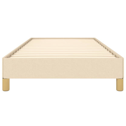 Bedframe Stof Crème 80 x 200 cm 25 cm