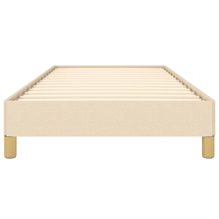 Bedframe Stof Crème 80 x 200 cm 25 cm