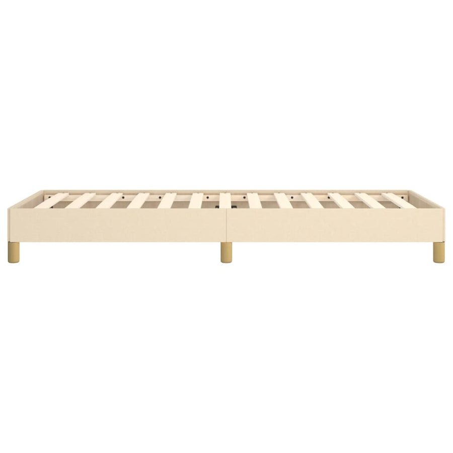 Bedframe Stof Crème 80 x 200 cm 25 cm