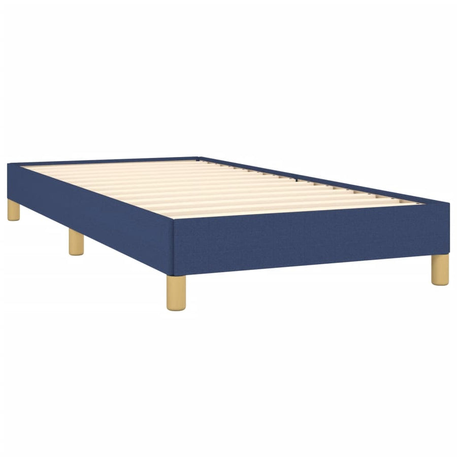 Bedframe Stof Blauw 80 x 200 cm 25 cm