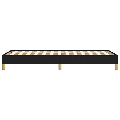 Bedframe Stof Zwart 90 x 190 cm 25 cm