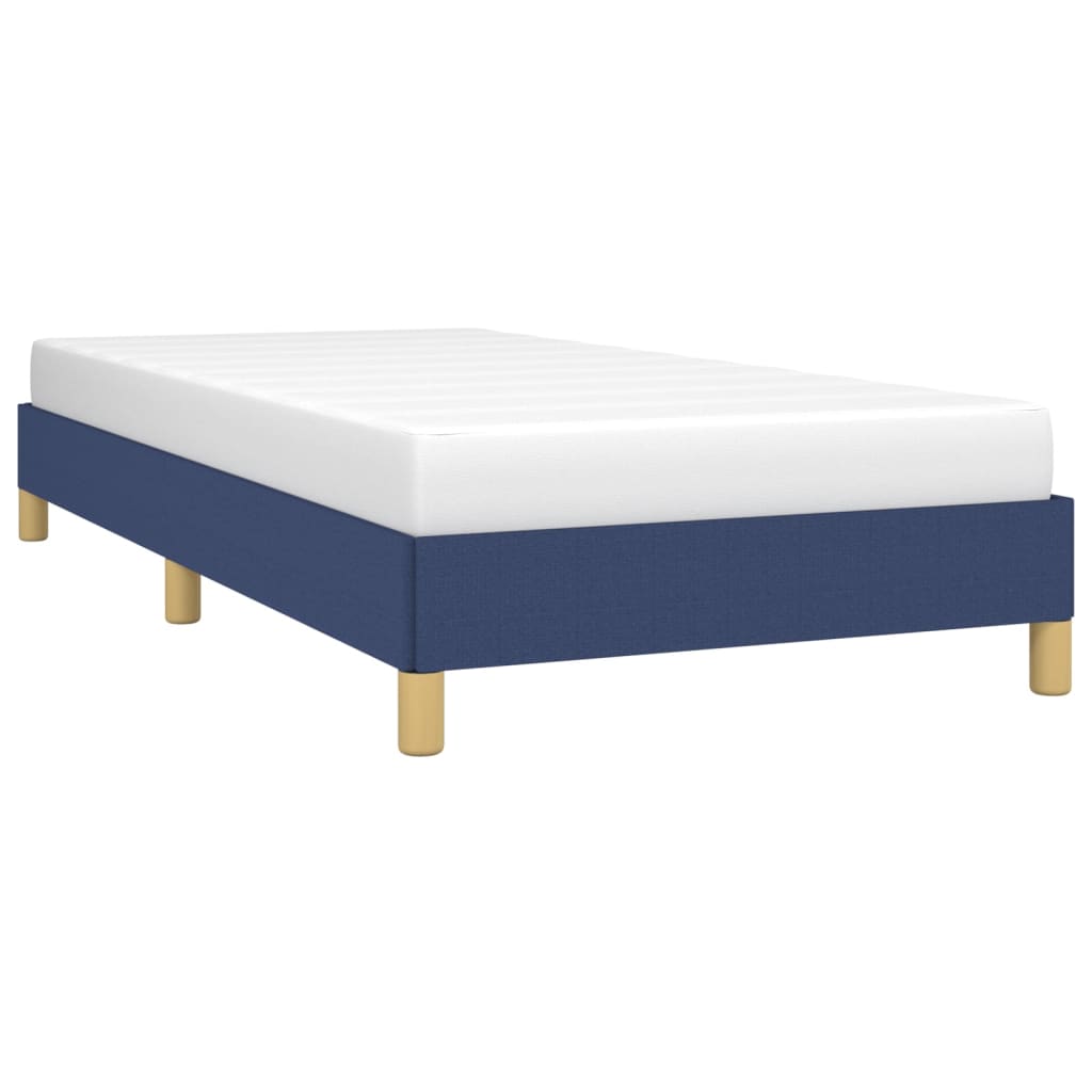 Bedframe Stof Blauw 90 x 190 cm 25 cm
