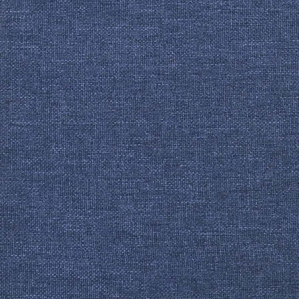 Bedframe Stof Blauw 90 x 190 cm 25 cm