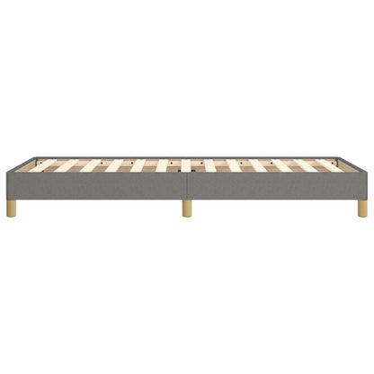 Bedframe Stof Donkergrijs 90 x 200 cm 25 cm