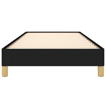 Bedframe Stof Zwart 90 x 200 cm 25 cm