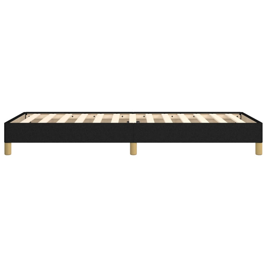 Bedframe Stof Zwart 90 x 200 cm 25 cm
