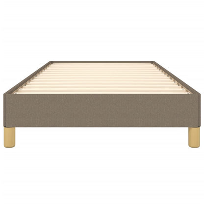 Bedframe stof taupe 90x200 cm 90 x 200 cm 25 cm