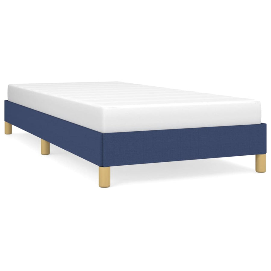 Bedframe Stof Blauw 90 x 200 cm 25 cm