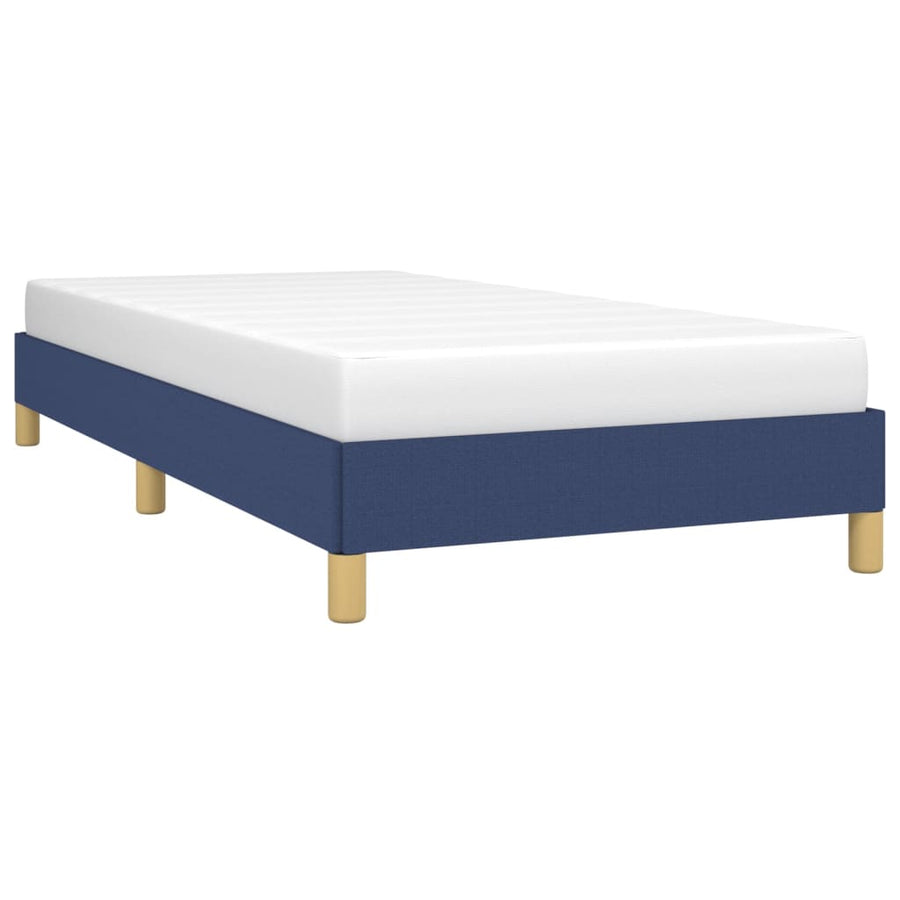 Bedframe Stof Blauw 90 x 200 cm 25 cm